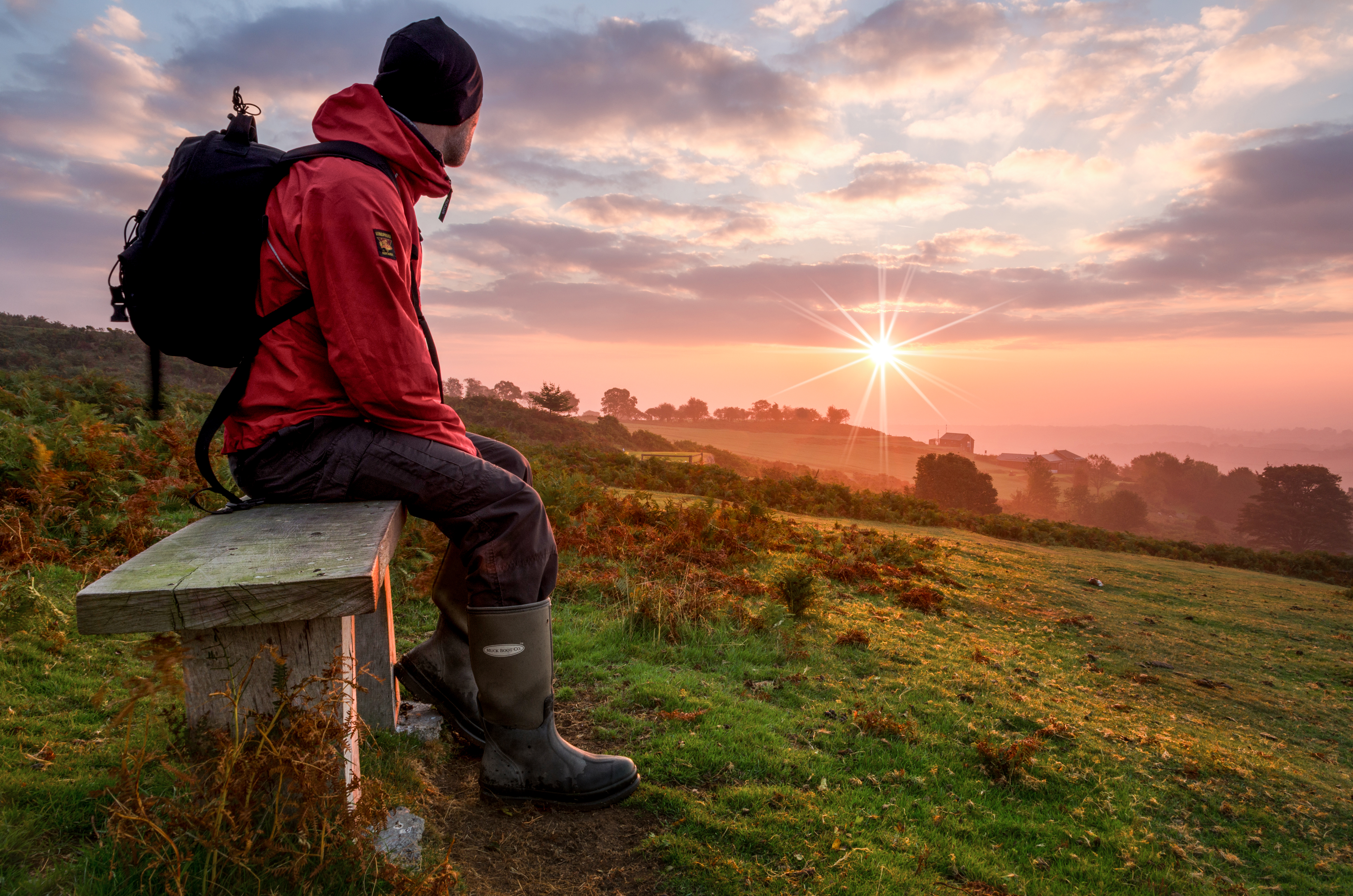 Sunrising over Bradnor Hill, Kington