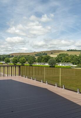 Radnorshire Hills and Offa's Dyke across the Lugg Valley, Rockbridge Park