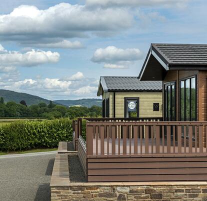 Luxury holiday lodges for sale at Rockbridge Park, Wales