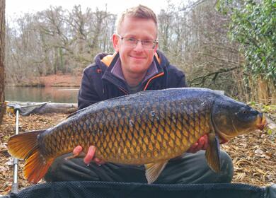 Carp fishing at Peark Lake Holiday Park