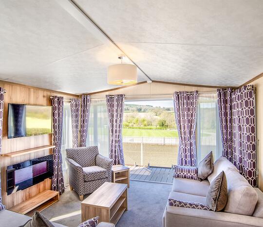 Self-catering holiday lodge in Wales