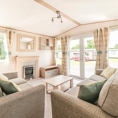 ABI Windermere holiday home for sale on 5 star dog friendly park. lounge photo